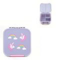 Mały lunchbox bento dla dzieci z 2 przegródkami - Unicorn