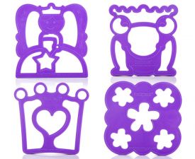 LUNCH PUNCH foremki do kanapek i tostów, wykrawacze - zestaw bajkowy