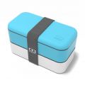 MONBENTO Original Collection - lunchbox w kolorze biało-niebieskim (edycja limitowana)
