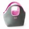Dwustronna, termiczna torba MONBENTO POP szaro-różowa