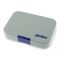 Duży, szczelny lunchbox z 4 przegródkami - Yumbox Tapas Flat Iron Grey New York