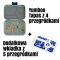Zestaw Yumbox Tapas Flat Iron Grey New York z 4 przegródkami + dodatkowa wkładka z 5 przegródkami