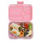 Duży, szczelny lunchbox z 4 przegródkami - Yumbox Tapas Amalfi Pink