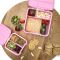 Lunchbox, pojemnik śniadaniowy dla dzieci z 2 przegródkami - Syrenka