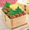 Silikonowe liście Shiso do oddzielania pożywienia w lunchboxie - 4 sztuki