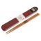 Oryginalne japońskie pałeczki Kokeshi Samurai w etui