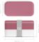 Bento box MONBENTO Original blush - lunchbox o pojemności 1 litra