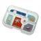 Yumbox Classic Neptune Blue lunchbox dla dzieci z 6 przegródkami - Rocket